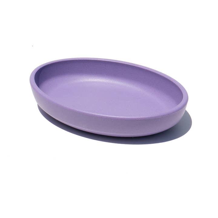 Bevel Cat Saucer, Lilac , Wheat PP, 0.81 cups for wholesale by TarHong