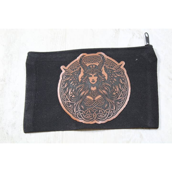 Schildmaagd //Kunstlederen Patch - Zwarte tas voor wholesale door Raven Design