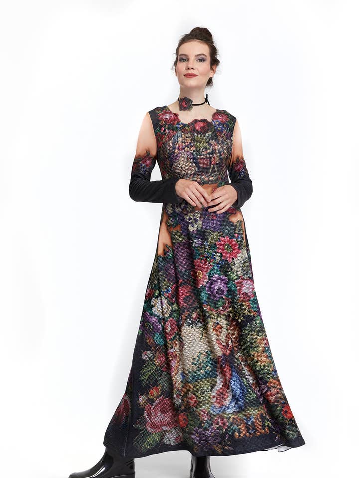 IPNG Design - Vente Robe – femme - Robe longue - Back To Black0