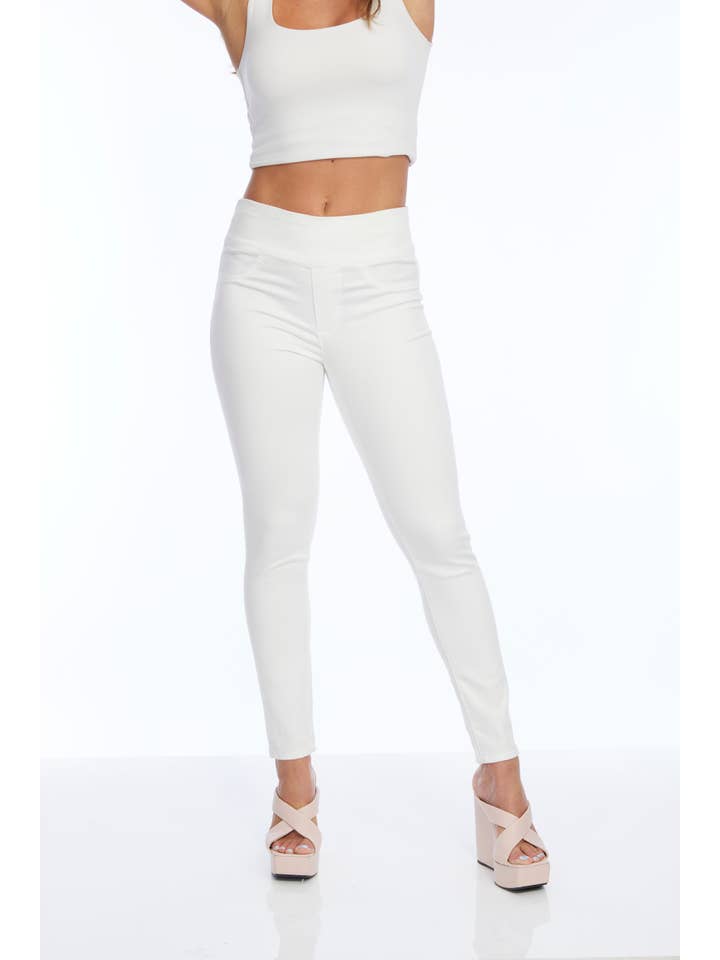 LIOR / ALISHA D - Wholesale Jeans - Women's - Jane Skinny Leg Pant Washed Denim