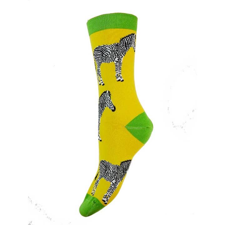 Zebra Bambusstrømper for engroshandel hos GEMJAR LTD