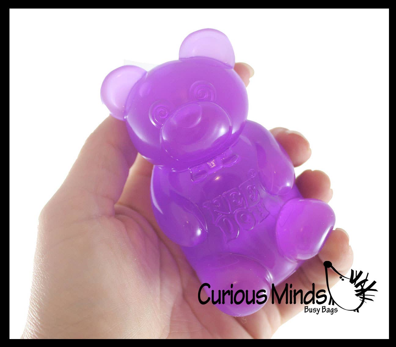 Curious Minds Toys – Engroshandel Stressaflastningsbold/-æltemasse – Nee-Doh Gummibjørn Stressbold Needoh6