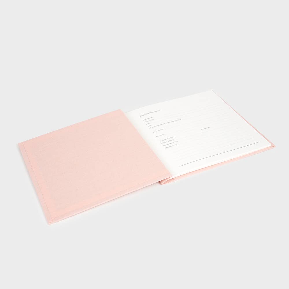 Pepa Paper Design – Diário por atacado – Livro temático rosa do bebê2