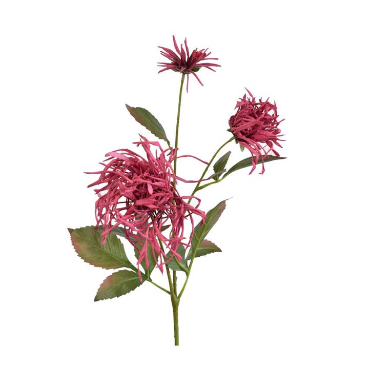 26” Japanese Chrysanthemum Spray - Raspberry for wholesale by David Christopher's Collection