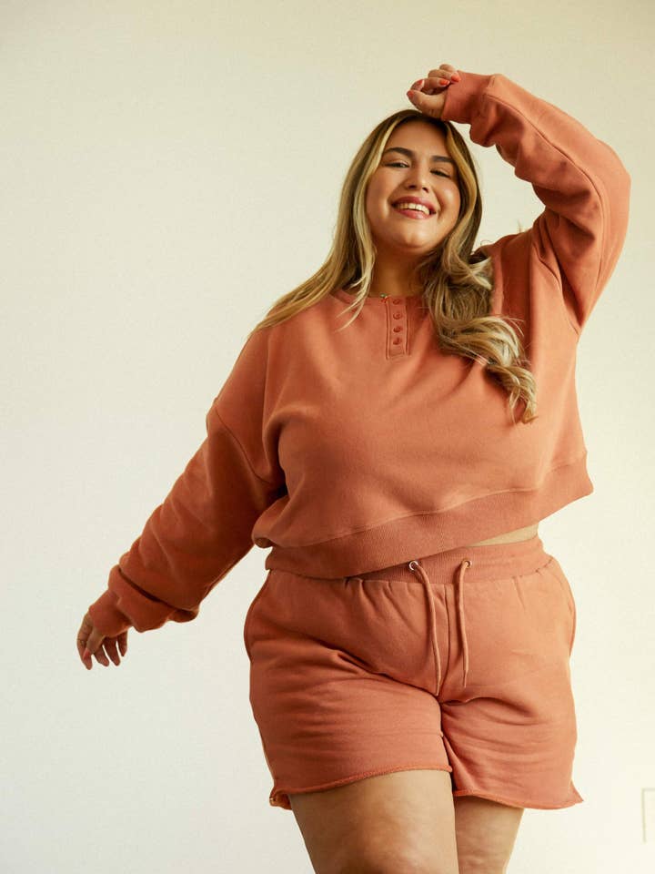 Tierra Cropped Sweatshirt for wholesale by Super Casual