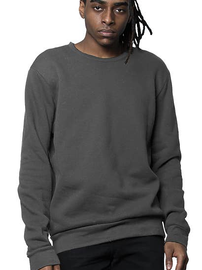 Unisex Fashion Fleece Crew Sweatshirt for wholesale by Royal Apparel