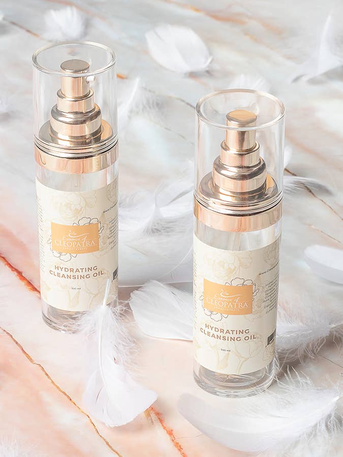 Hydrating Cleansing Oil for wholesale by Cleopatra Aromatherapy & Luxury Skin Care