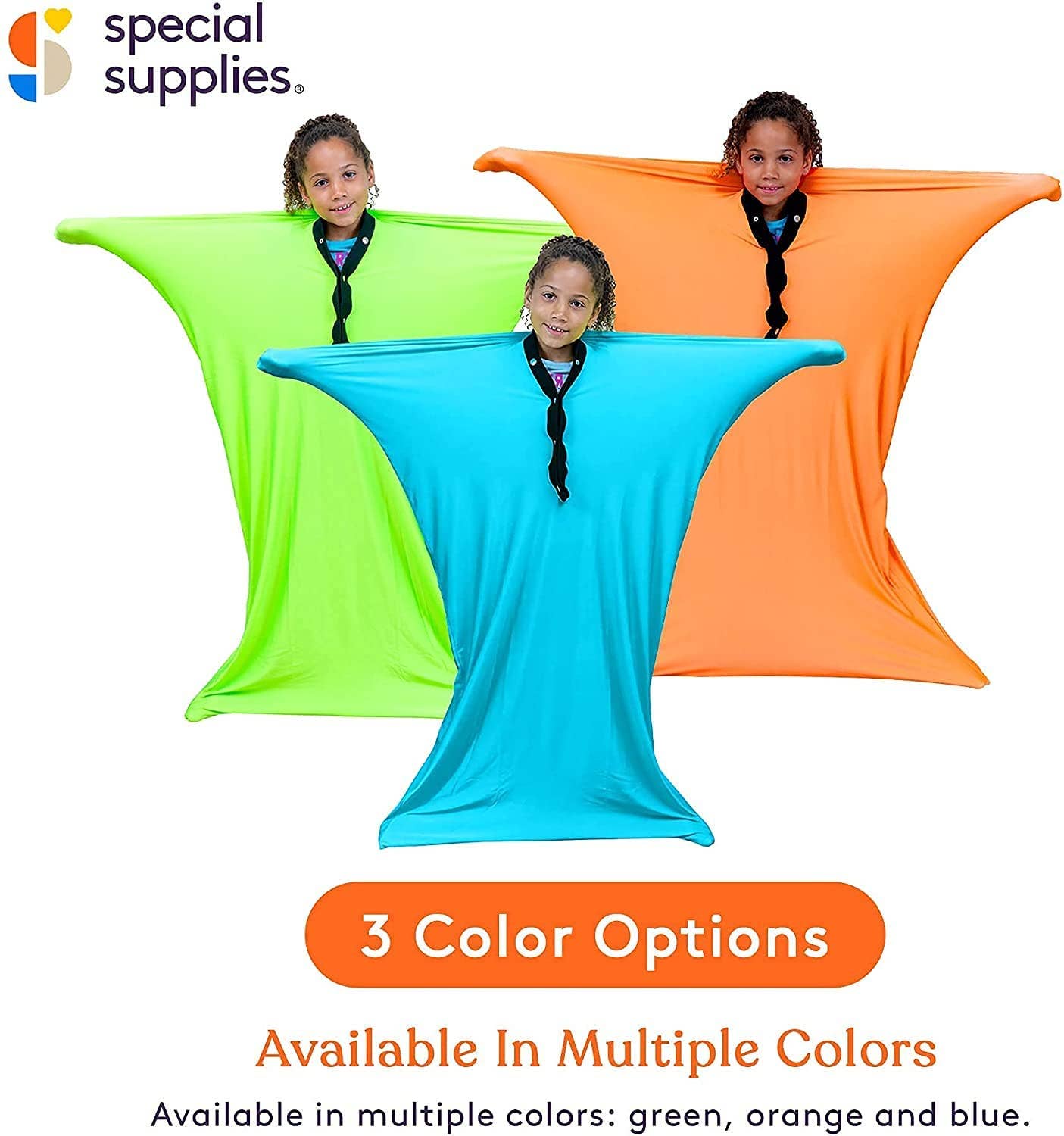 Special Supplies - Wholesale Socks - Kids & Baby - Sensory Stretchy Body Sock - New Snap Closure23