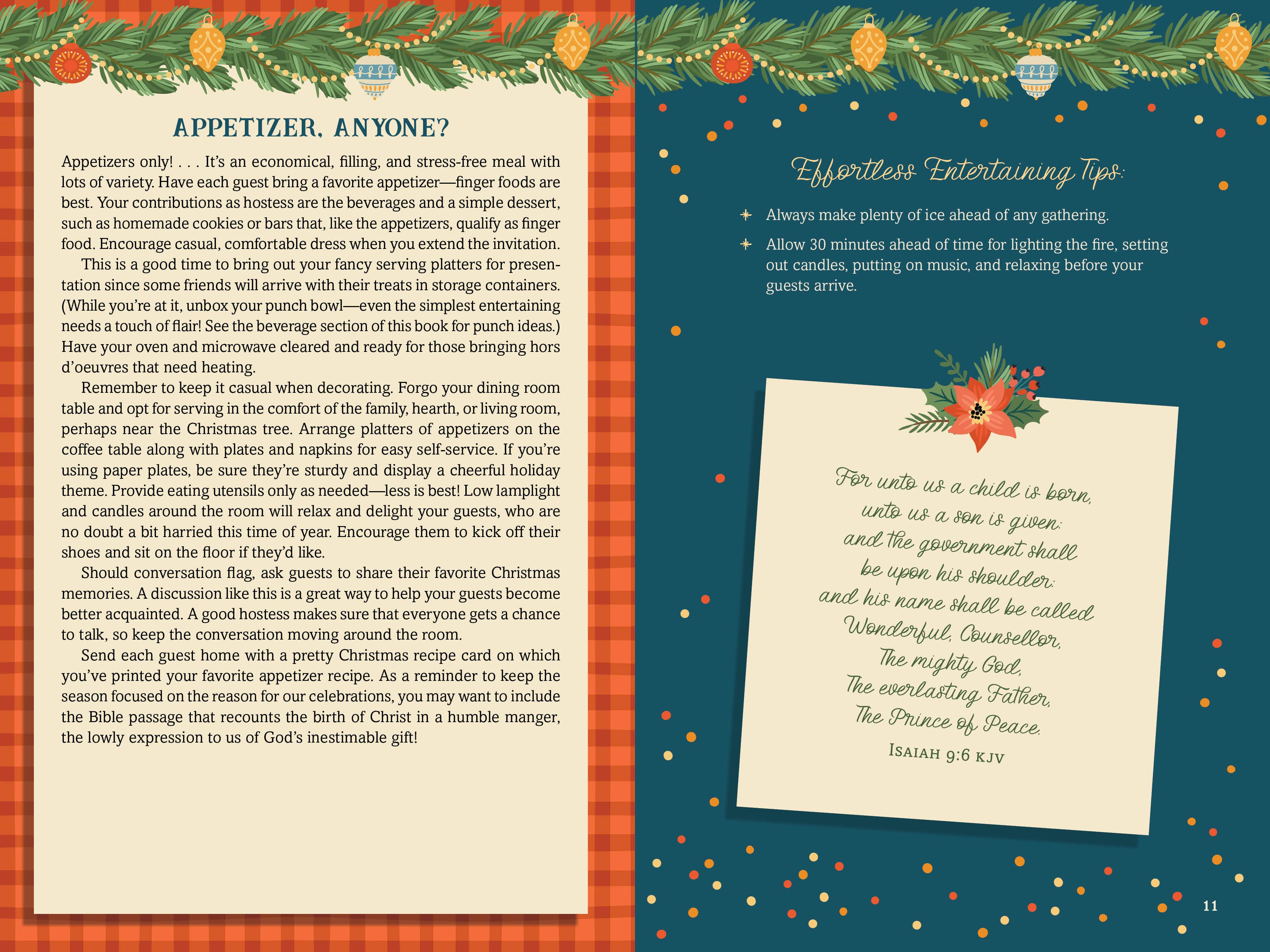 Barbour Publishing, Inc. - Wholesale Cookbooks & Food - 12 Days of Christmas Cookbook2