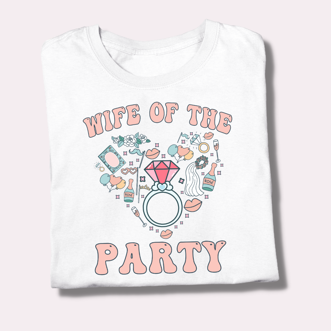 Never Knew I Needed - Wholesale Screen Printed T-Shirt - Women's - Wife/Life of the Party Bachelorette Shirts - T Shirt Bridal2