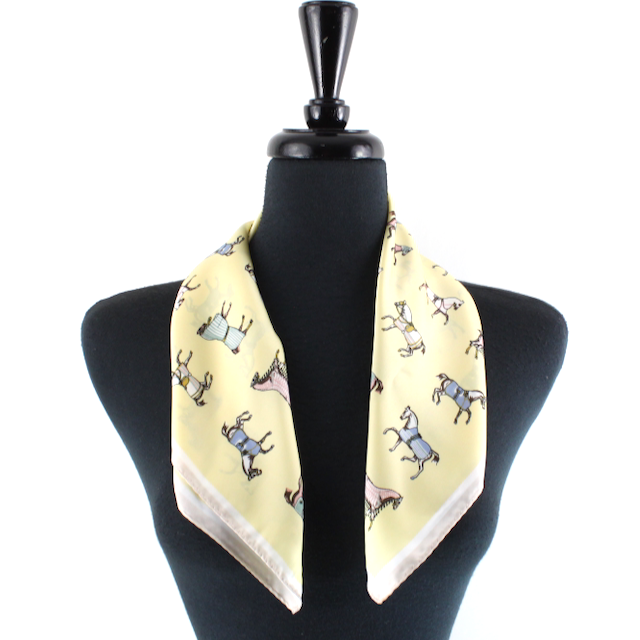 Pretty Persuasions - Wholesale Scarf - Women's - S25089 Horses Square Scarf (21"x21")7