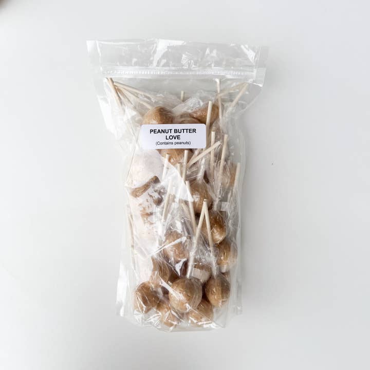 Candy Making Co. – wholesale Lollipop – Large Lollies: Peanut Butter Love Lollipop Candy2