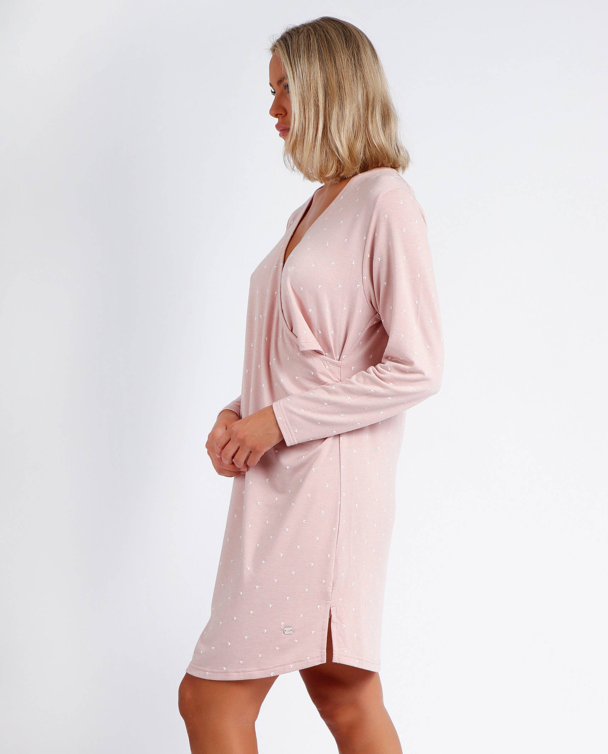 MAKEUP ADMAS CLASSIC Maternity Moon Long Sleeve Camisole for Women for wholesale on Faire3