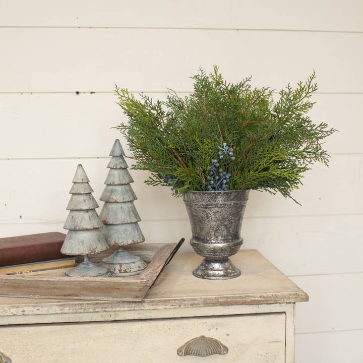 Ragon House - Wholesale Artificial Plant - 18" CEDAR & BERRIES PICK5