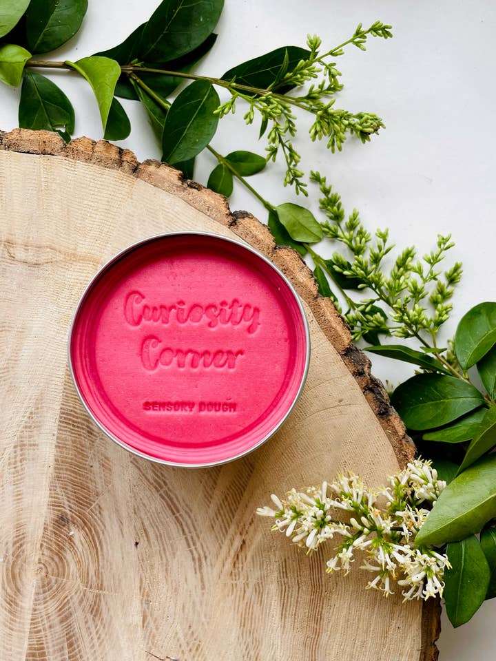 Sweet Flamingo Sensory Dough for wholesale by Curiosity Corner