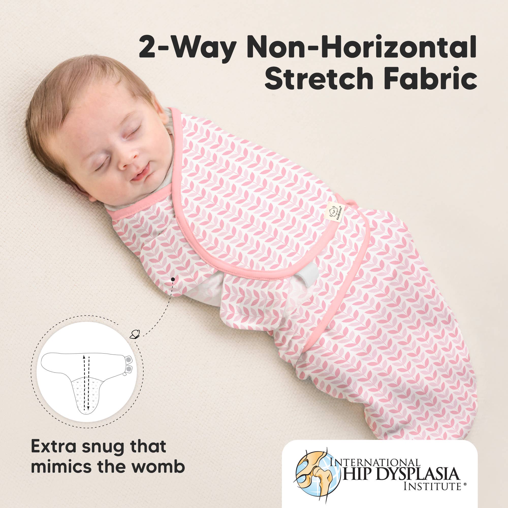 Blomma 3-pack KeaBabies Soothe Baby Swaddles för 0-3 månader, sovpåse för nyfödda för wholesale på Faire6