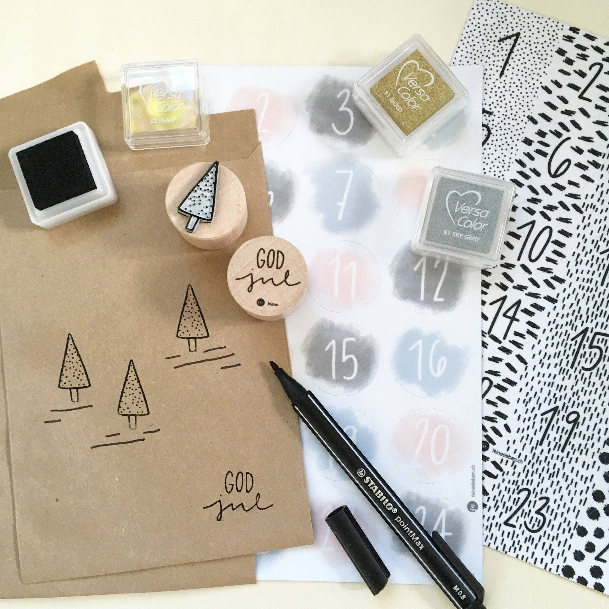 feines - Wholesale Advent Calendar - Giuseppe | sticker sheet1