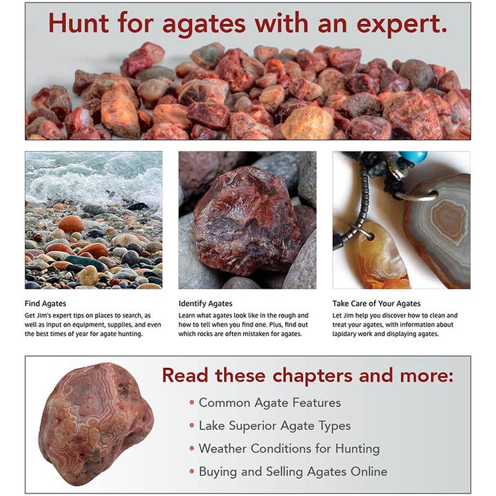 AdventureKEEN - Wholesale Book - Adult - Agate Hunting Made Easy