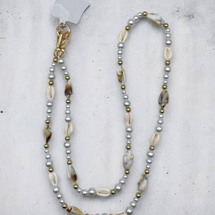 Hvid Lang telefonkæde KY07 for engroshandel på Faire0