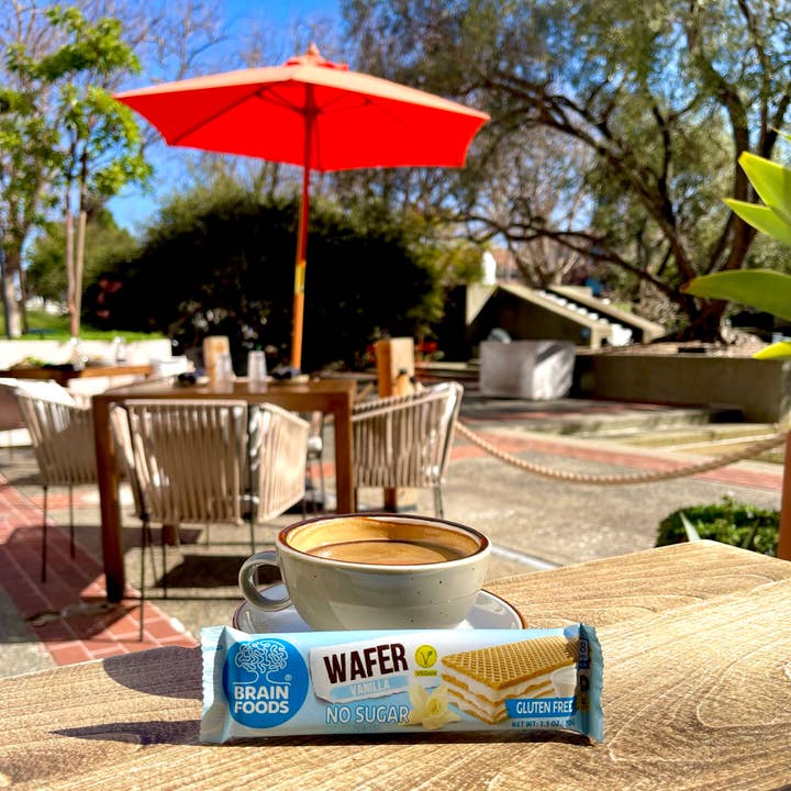 Wilton Mettler LLC - Wholesale Cookie - Brain Foods Gluten Free Vegan No Sugar Added Vanilla Wafer