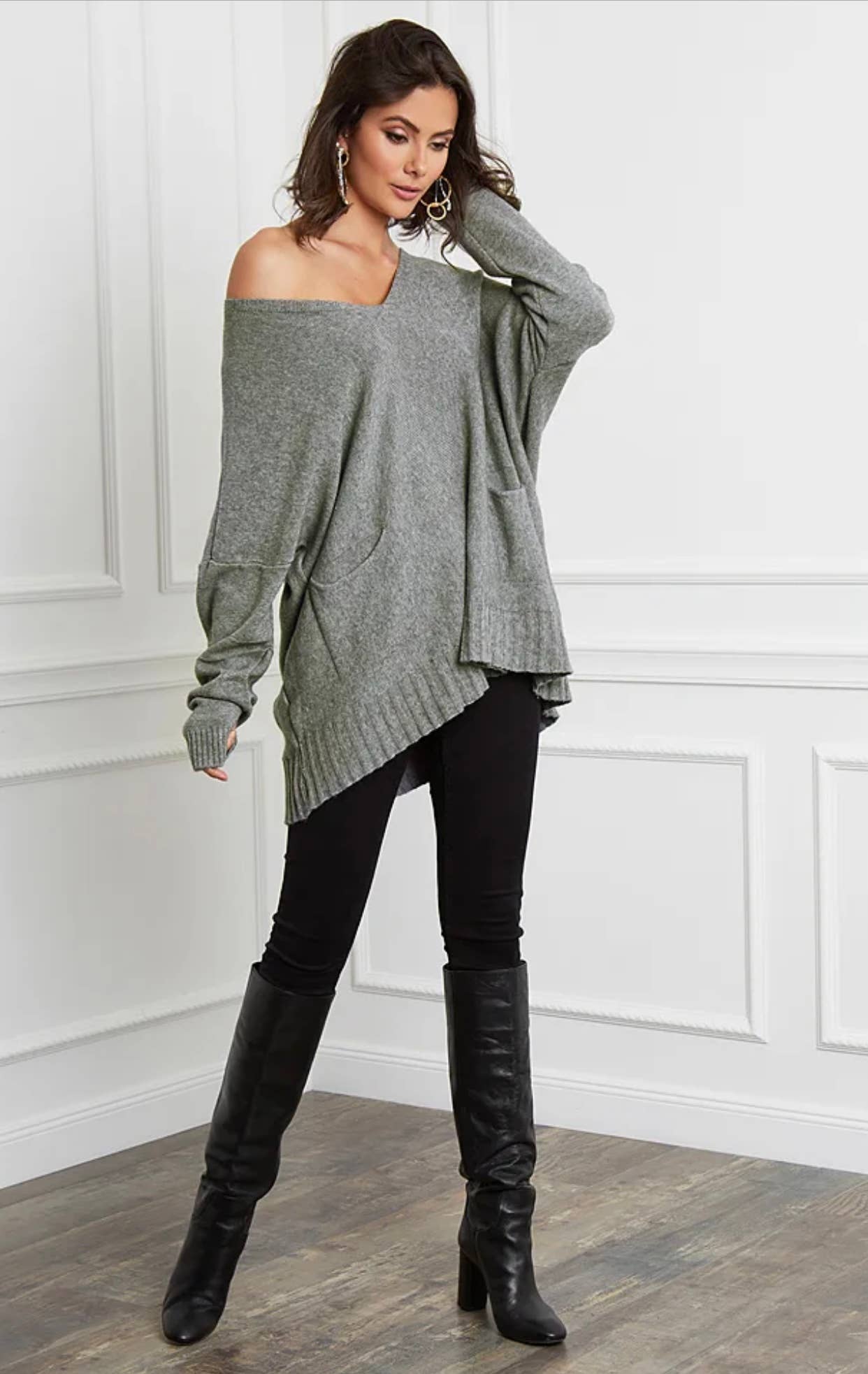 LÉA & LUC - Wholesale Tunic Sweater - Women's - REF.1001 Jumper25