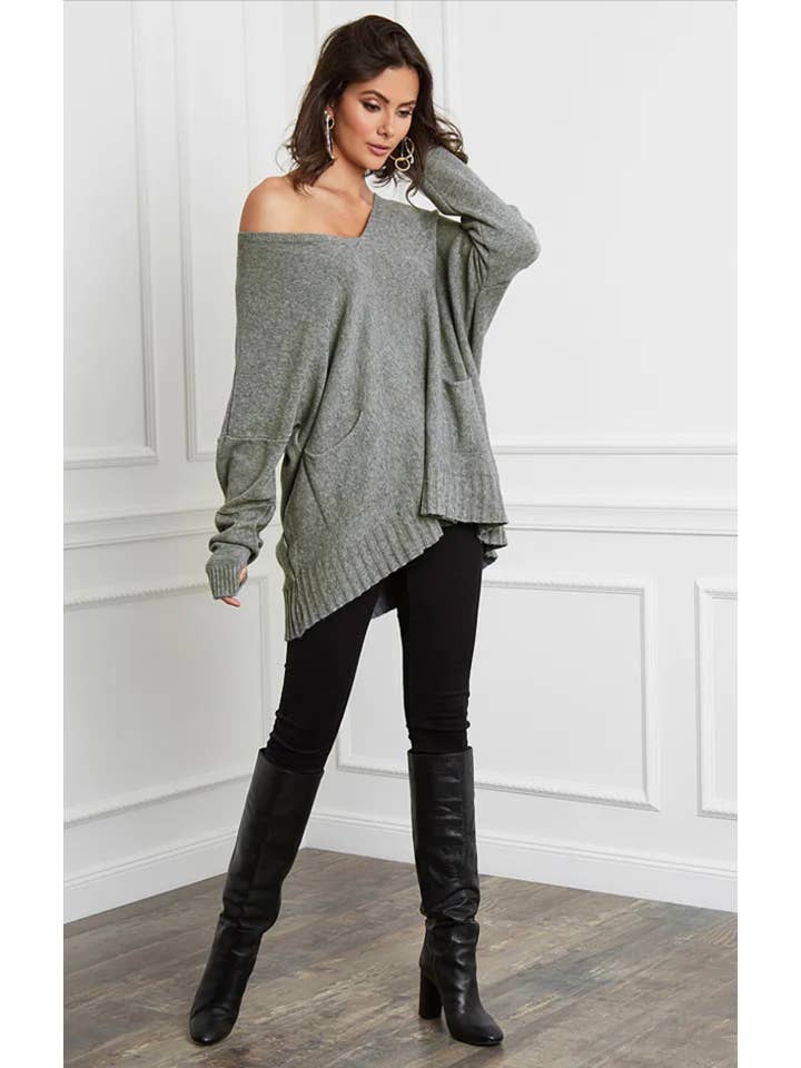 LÉA & LUC - Wholesale Tunic Sweater - Women's - REF.1001 Jumper25