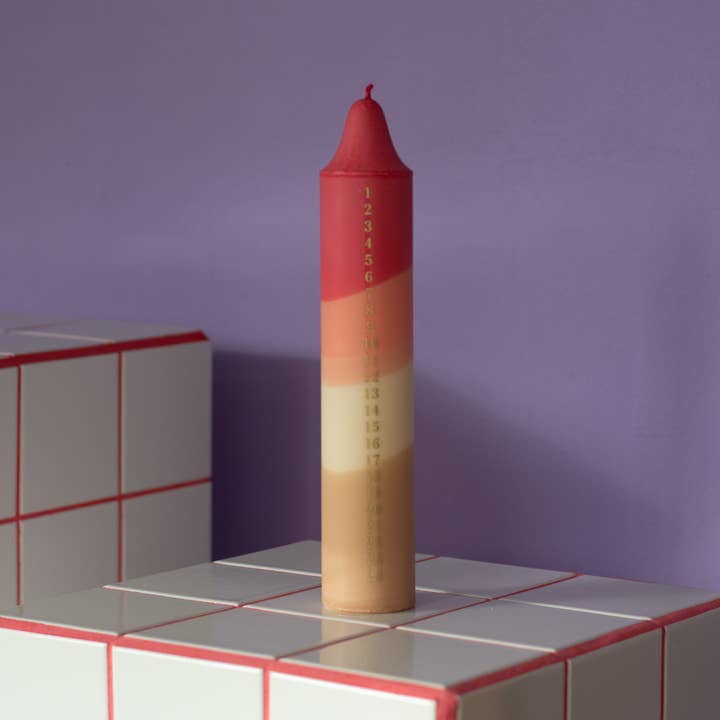Nordtrice - Wholesale Pillar Candle - Advent Candle, Christmas Calendar, Fall colours