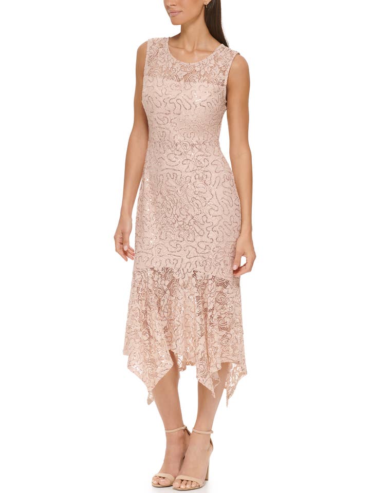 Kensie- Midi med paljetter blonder for engroshandel hos Kensie & Siena