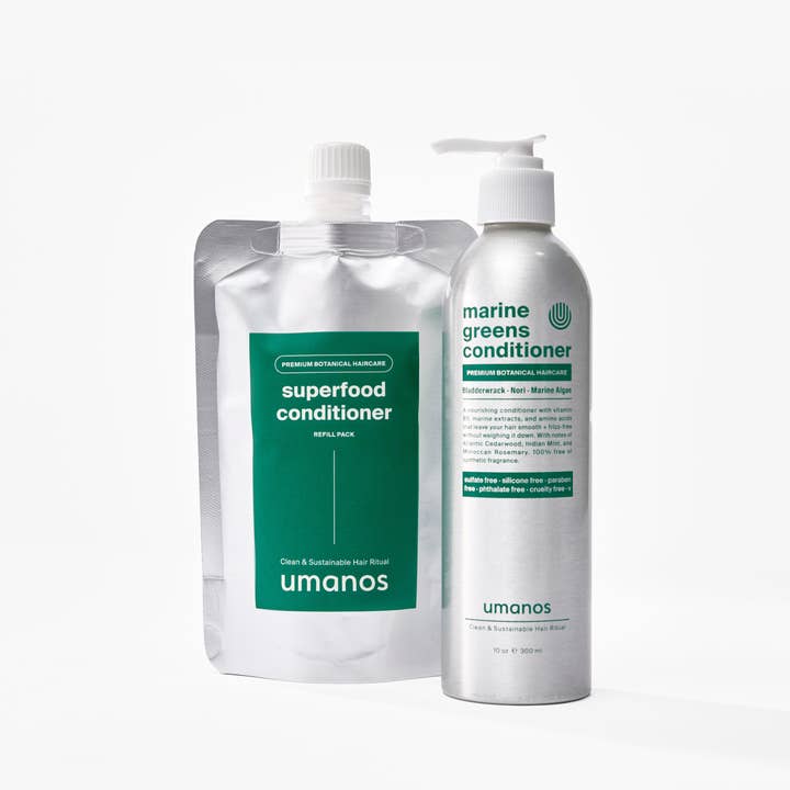 umanos - Wholesale Hair Conditioner - Zero Waste Conditioner Refill Pouch | Zero Waste Products 1