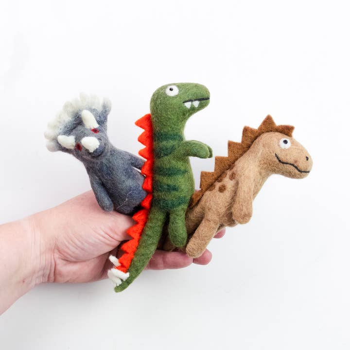 The Winding Road - Wholesale Finger Puppet - Kids & Baby - Finger Puppets - Dinosaur - Assorted4