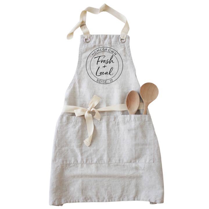 Porter Lane Home - Wholesale Apron - Homegrown Custom City State Apron