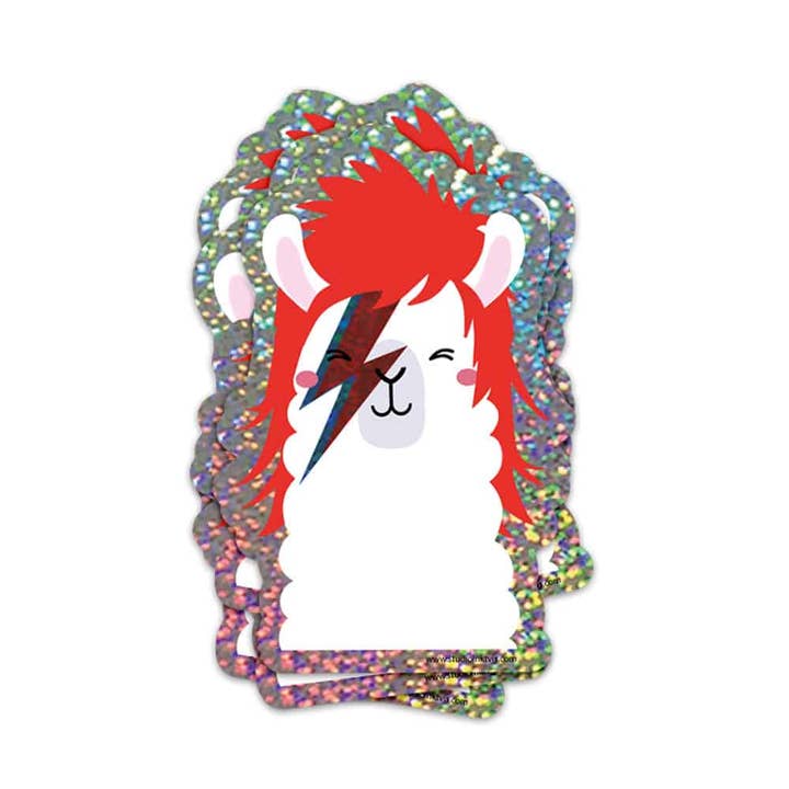 Glitter sticker David Bowie Ziggy Stardust llama and other Purchase Wholesale bowie messer. Free Returns & Net 60 Terms on Faire trending on Faire.