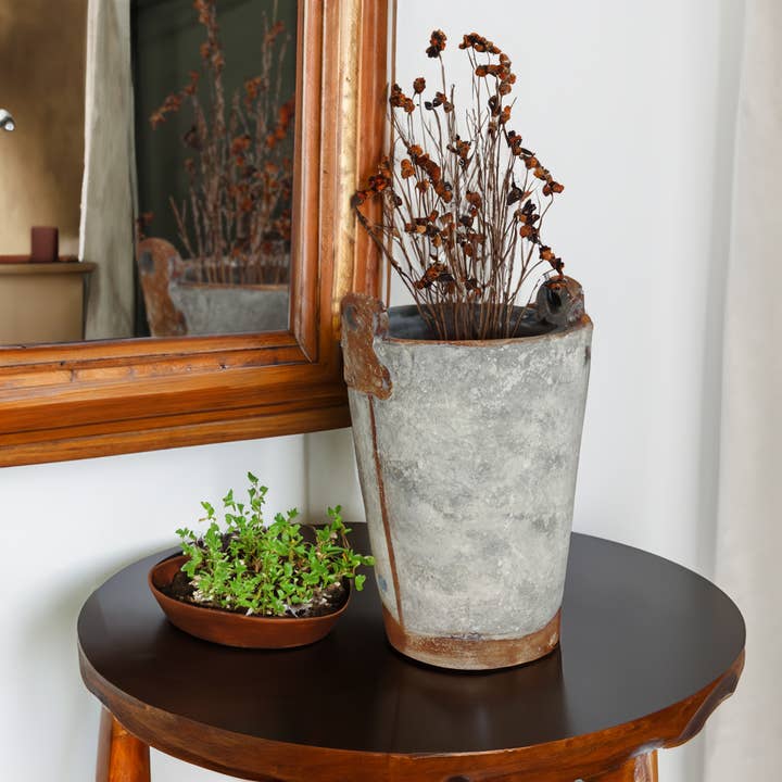 7 in. Narrow Bucket Planter (6 Per Case) for wholesale by Jackson Pottery