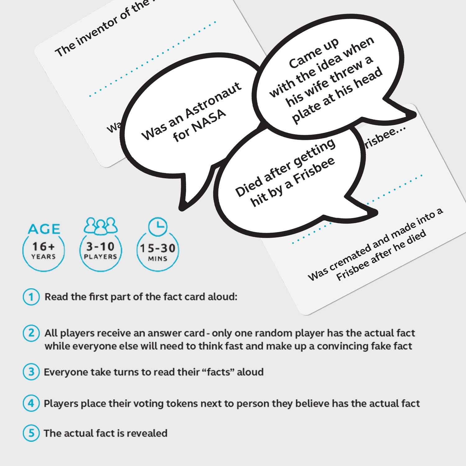 Pikkii - Wholesale Card Game - What the Actual Factual™ | Games for Adults | Family Game5