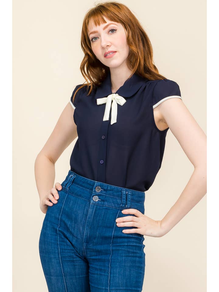 FLÅDE VINTAGE TOPPE-EBJT245 for engroshandel på Faire