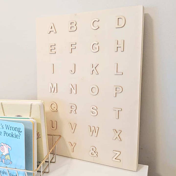 Aces and O's - Wholesale Wall Decor - Kids & Baby - Alphabet Wood Board