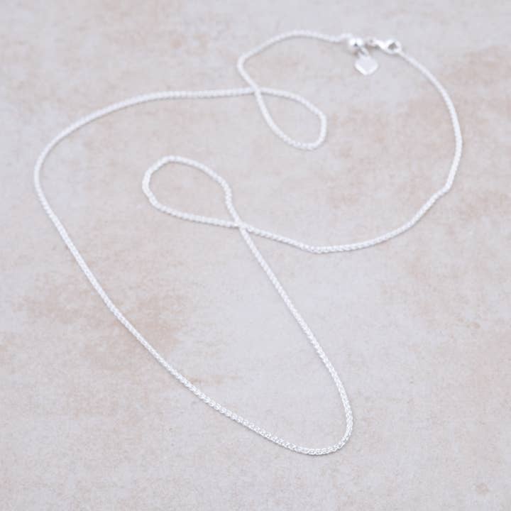 Holly Lane Christian Jewelry - Wholesale Link & Chain Necklace - Adjustable Wheat Chain