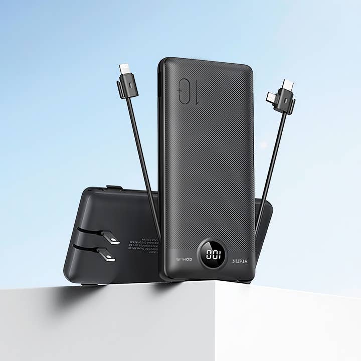 KeySmart / STATIK - Vendita all'ingrosso Caricatori portatili - GOHUB™ | Powerbank e caricabatterie 3 in 1 da 10.000 mAh6