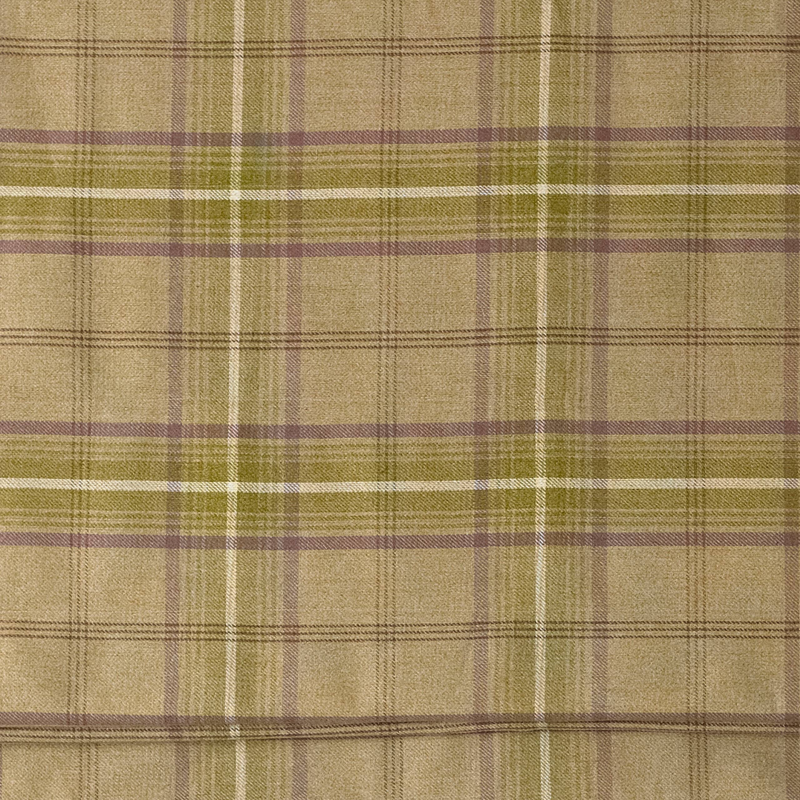 Aviemore Tartan Faux Wool Roman Blind Thistle for wholesale on Faire1