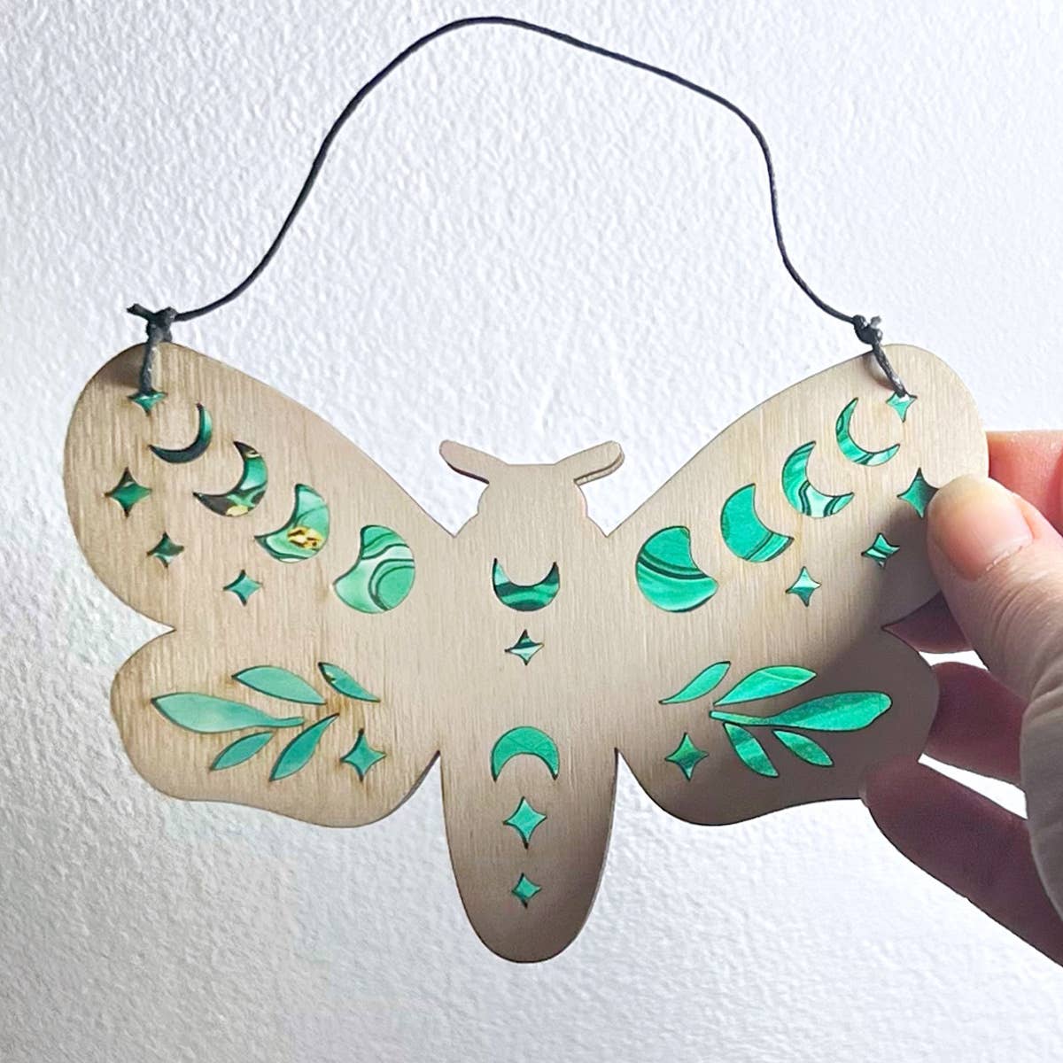 Squirrel Tacos Papercuts - Wholesale Ornament - Fantasy Moth Holiday Decor - Tree Ornament Suncatcher1