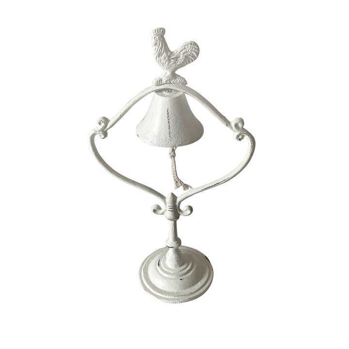 BIDKhome - Wholesale Bell - Cast Iron Rooster Bell 17.5"H