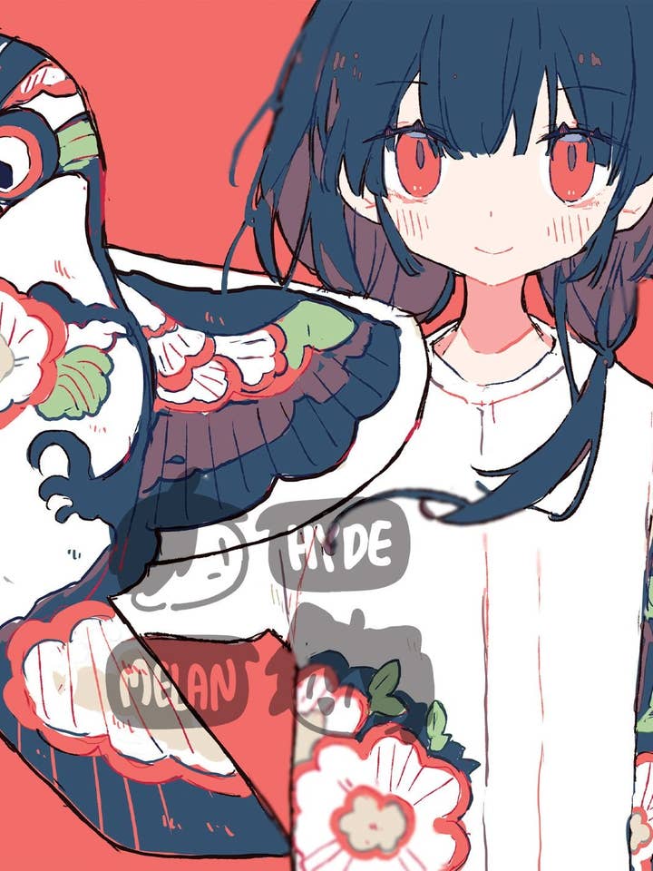 Fengzheng Kite (Original) 11"x8.5" Poster Print for wholesale by HideawayMelon