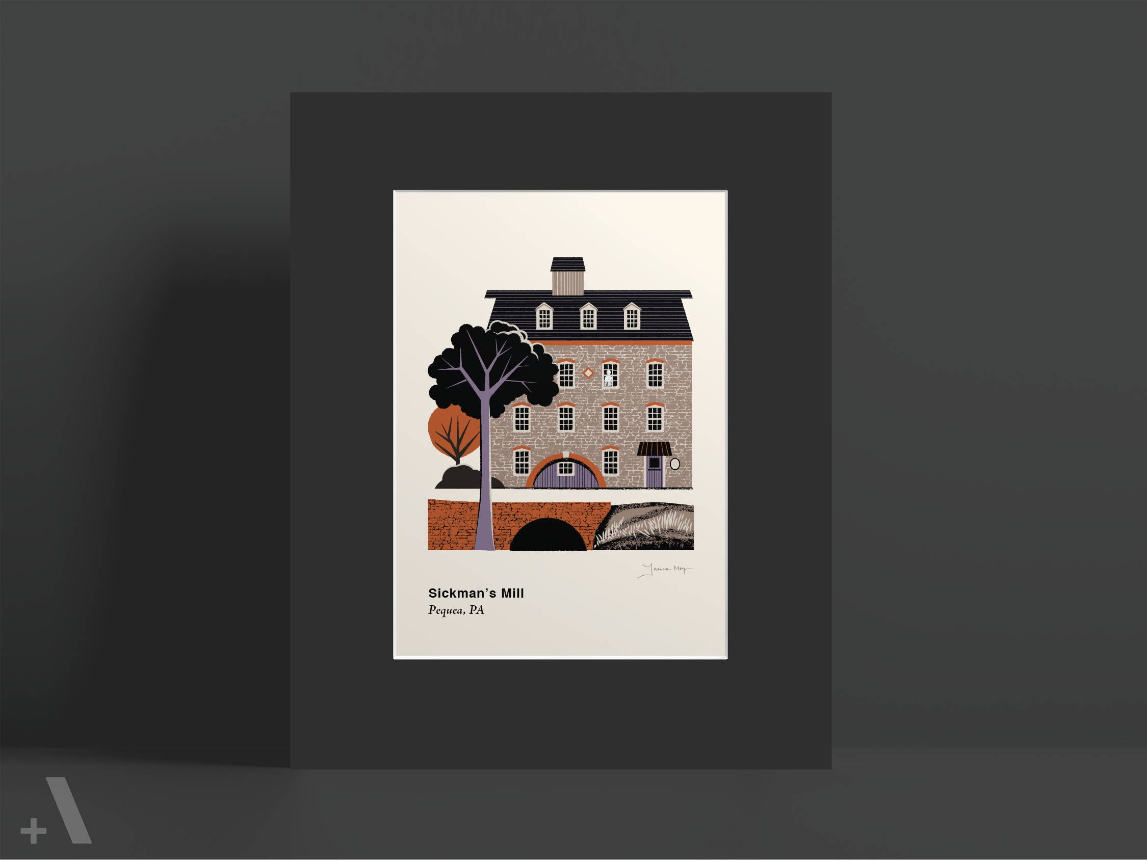 Addvent - Wholesale Art Print - Haunted Places of Lancaster County / Small Art Prints1