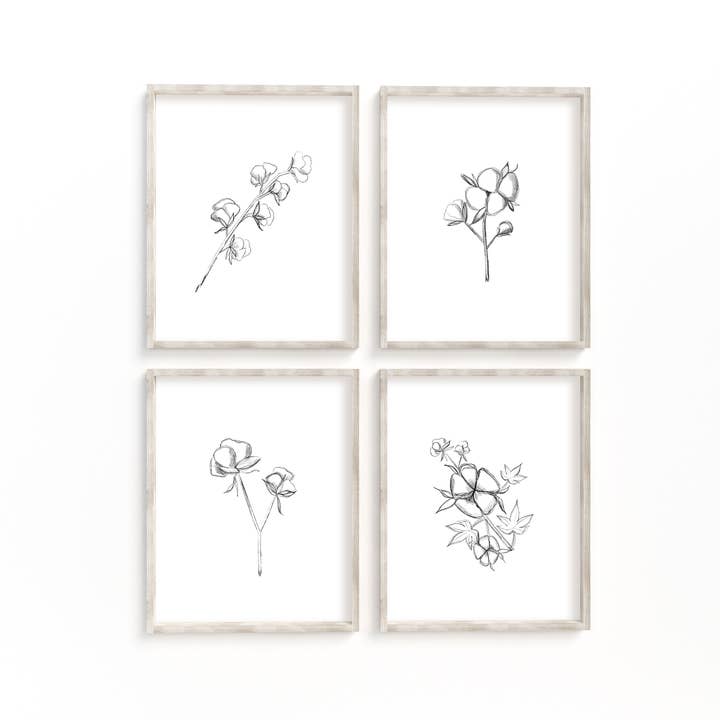 La Collection Coton pour la vente par Claire Sanders Calligraphy