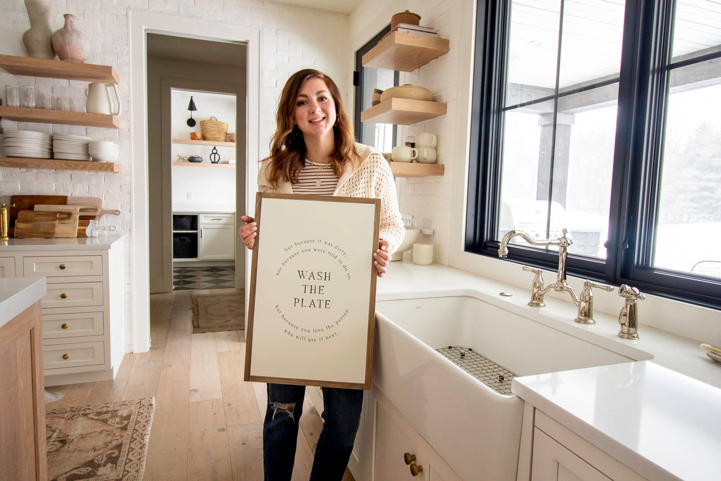 Joyfully Said - Wholesale Sign - Wash the Plate | Wall Art2