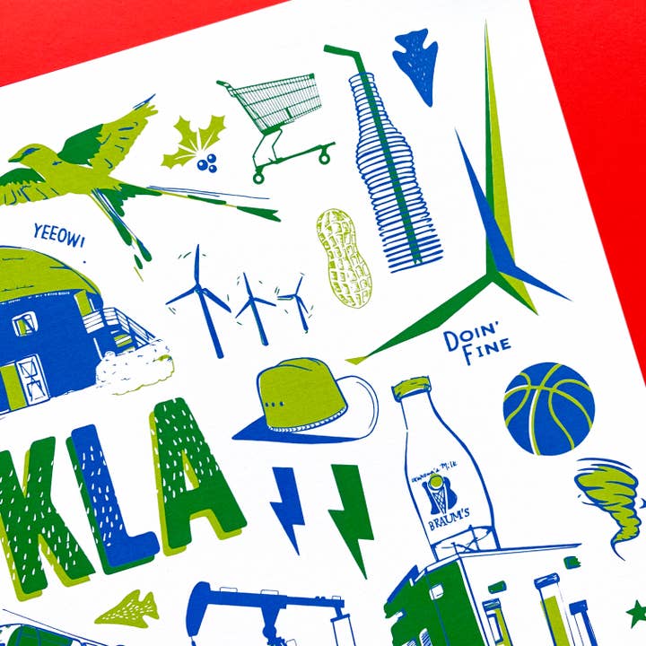 PLENTY - Wholesale Art Print - Art Print | Oklahoma Icons11