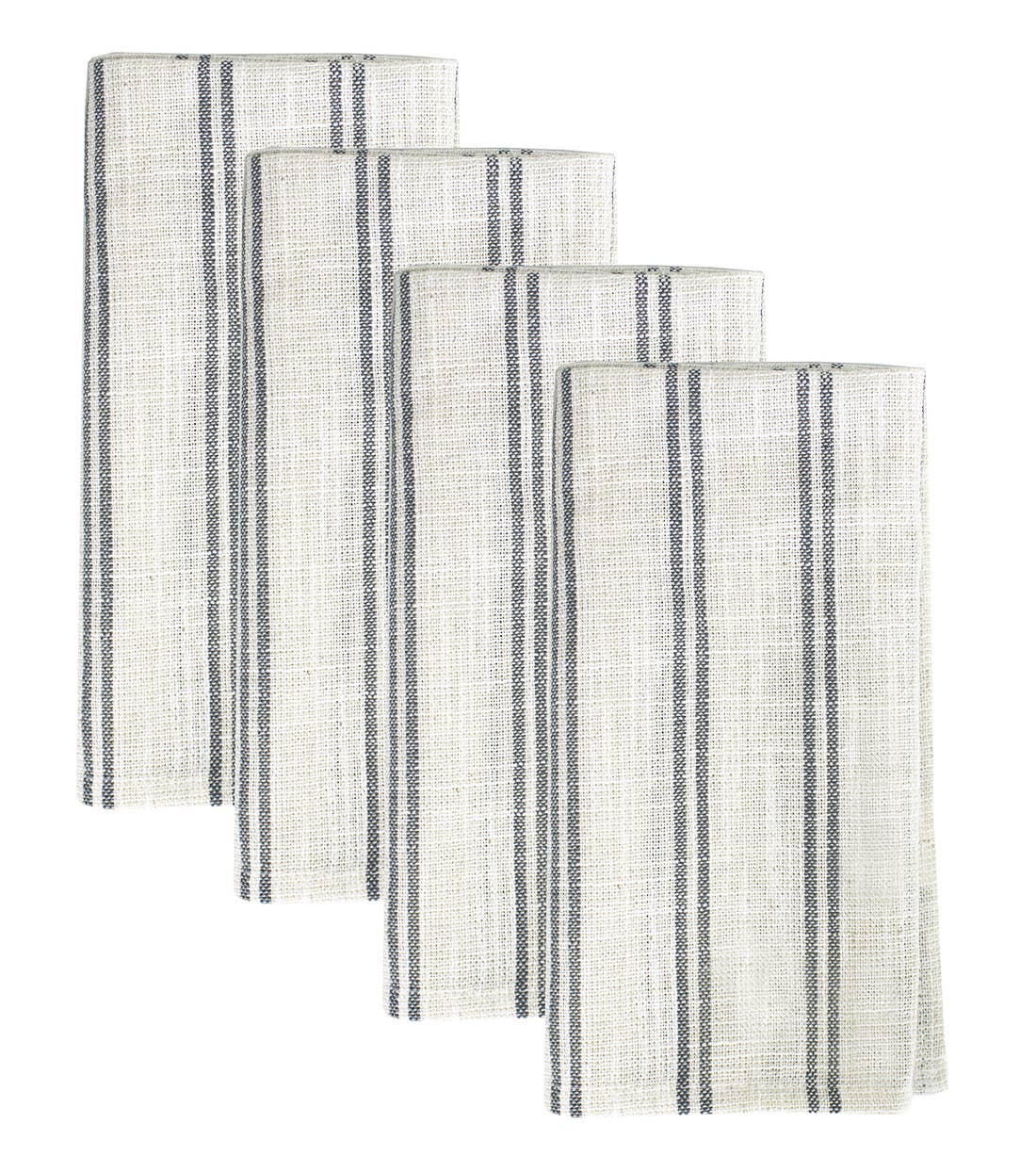 Fennco Styles – Guardanapo e pano de jantar por atacado – Guardanapo de jantar em pano de linho às riscas moderno7