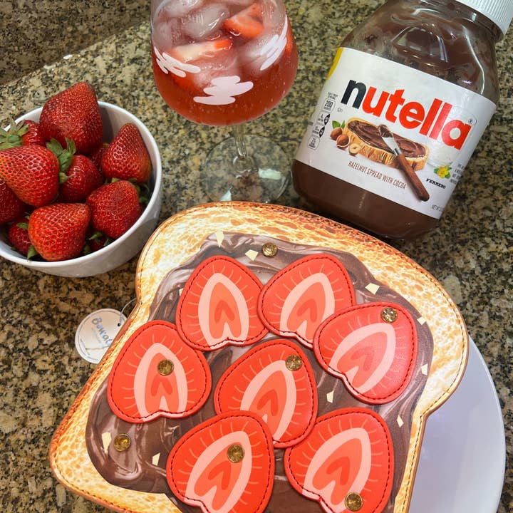 Strawberry Chocolate Toast Crossbody for wholesale by Bewaltz