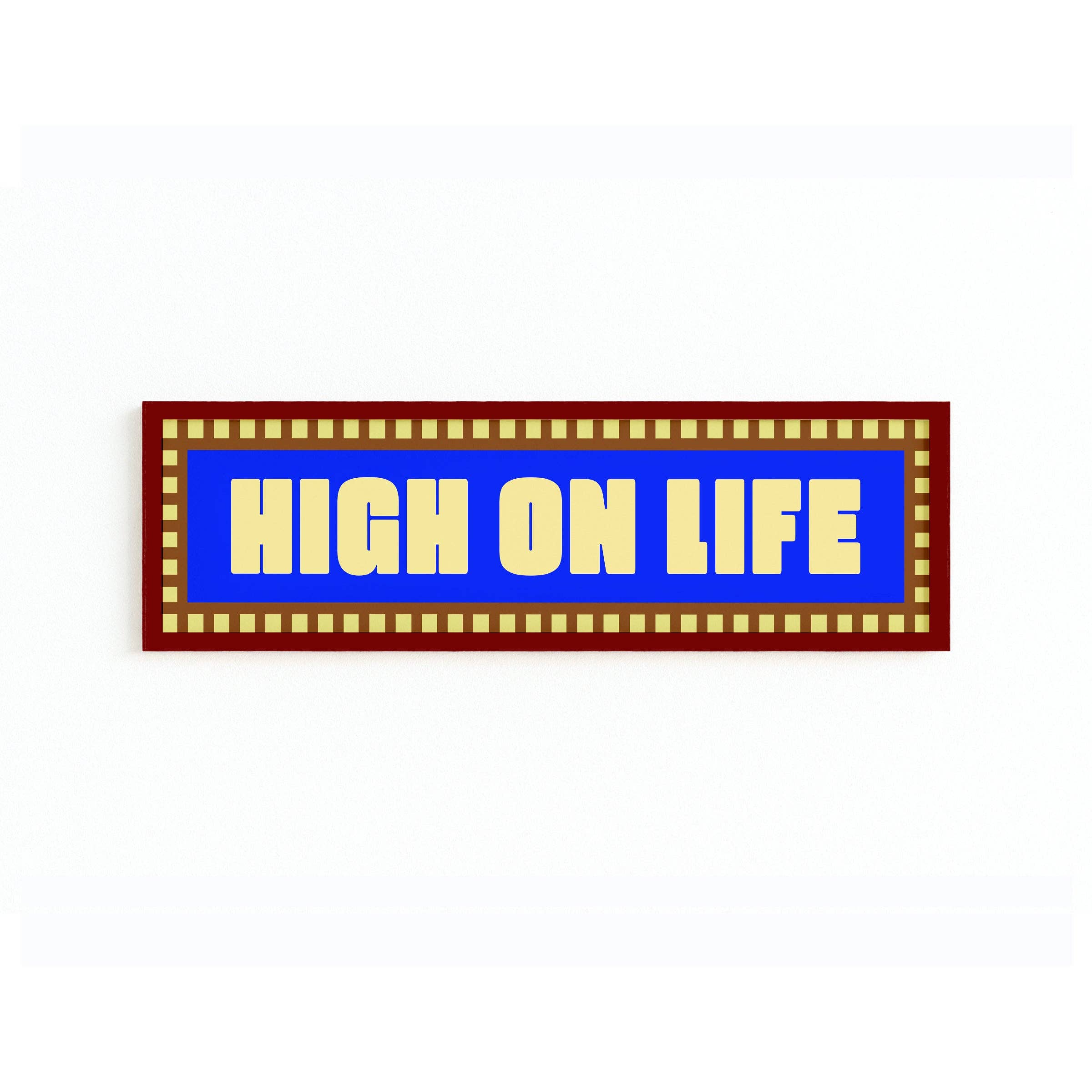 Maddison Ball Creative - Wholesale Art Print - High On Life Panoramic Framed Print10