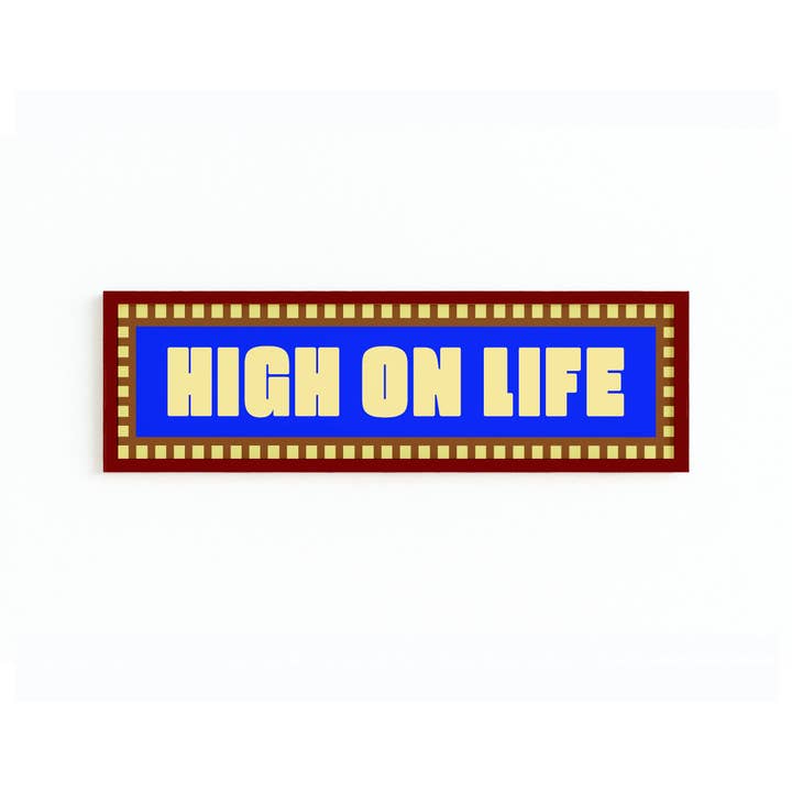Maddison Ball Creative - Wholesale Art Print - High On Life Panoramic Framed Print10